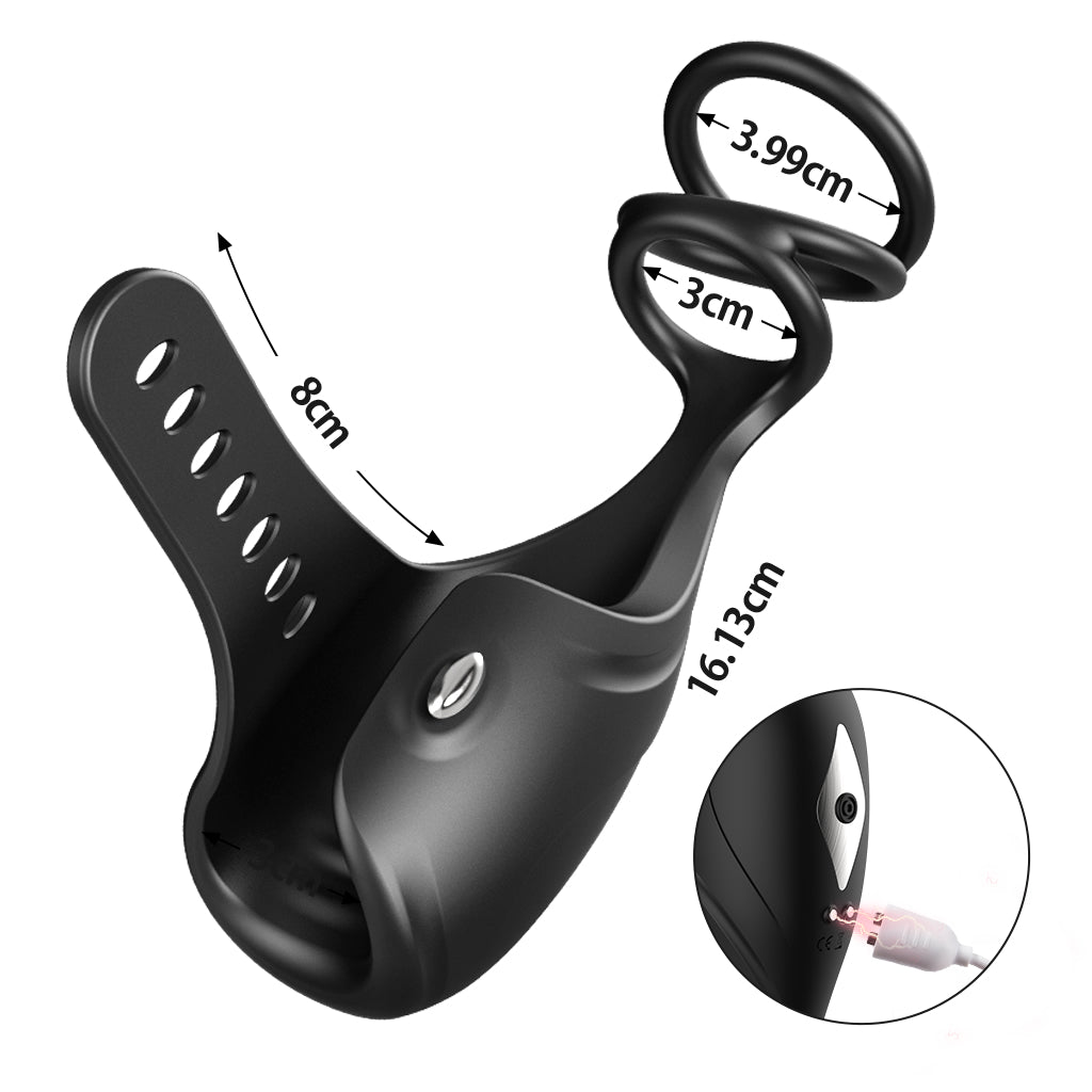 【Nouveau! YseraGlans Formateur Masturbation Cup Avec anneau pénien