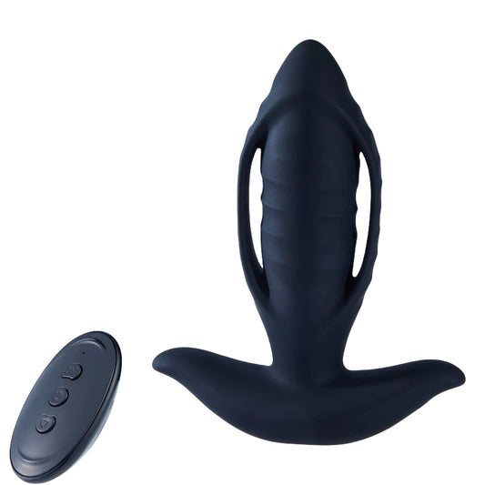 Prostate Stimulation Anal Plug 8 Push 12 Vibration