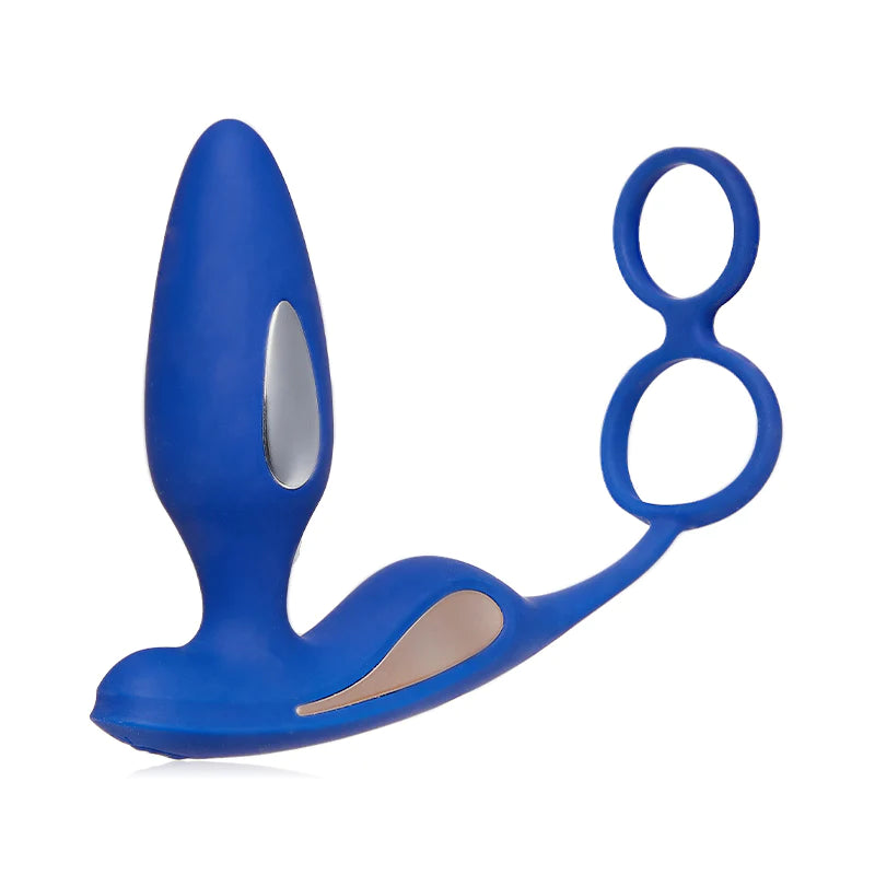 2 in 1 Prostate trilvibrator elektrische schok