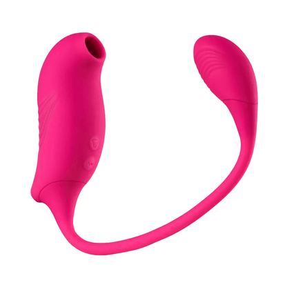 10 Saugen 10 Vibration 2 IN 1 Vibrator - Seekheart