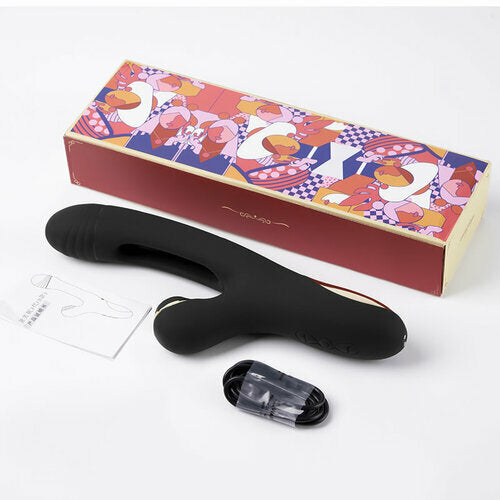 Naraku 3 IN 1 Suction Flapping Vibrator G Dot