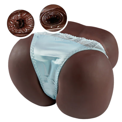 Mantou Bruinachtig-zwart 1:1 Realistische Masturbator 5 kg