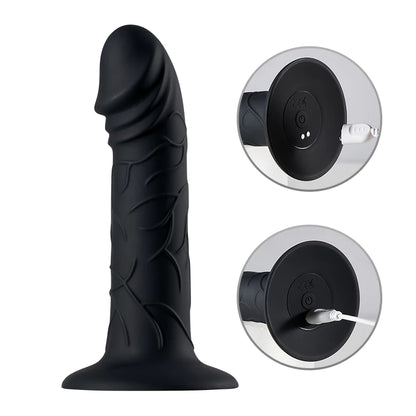 Adam 9 Vibración 5 APP-Modi Prostata Vibrador Anal