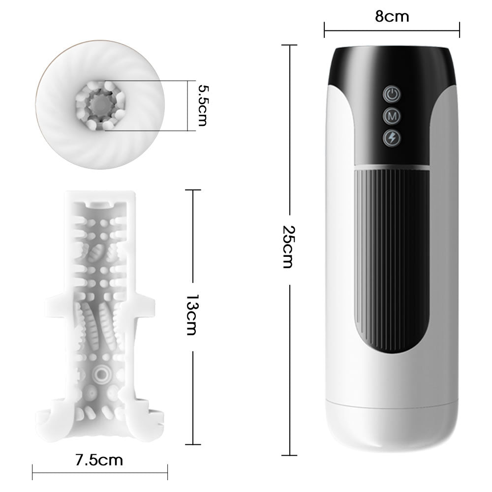 Handsfree Sex Toy Trillingen Telescopische Verwarmer Met Stem