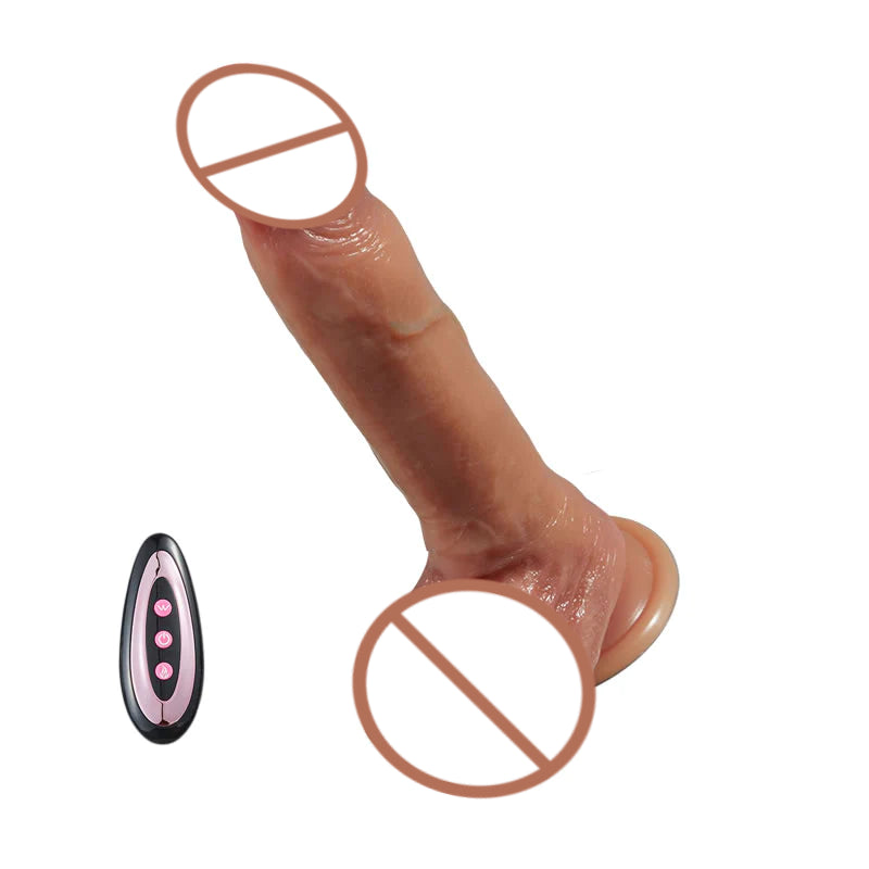 Draagbare dildo-trillingsmodi verwarmd riem