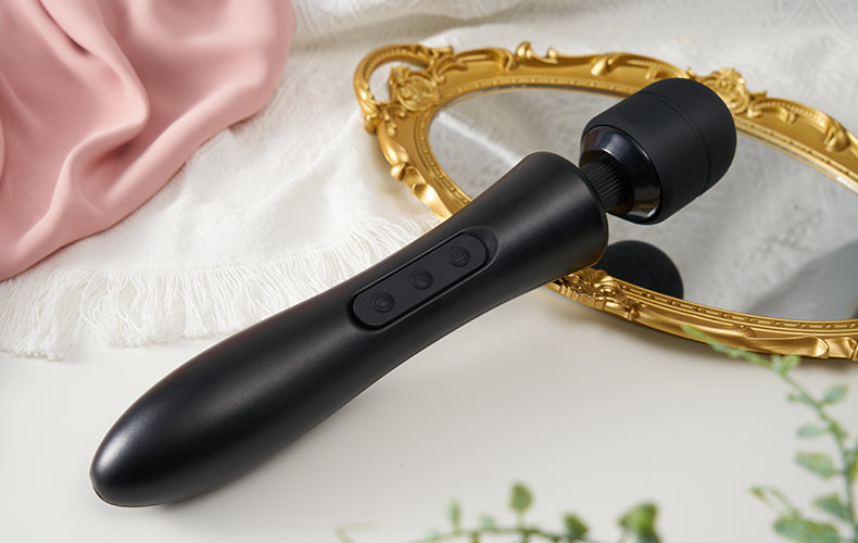 Vibrador de pared de varilla de masaje con 20 modos de vibración